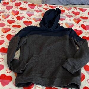 Tek Gear Kids' Navy and Gray Hoodie Lg